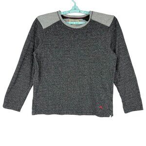 Tommy Bahama Men's Pullover Black/Grey Heather Crewneck Sweater Size Large
